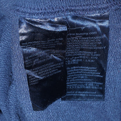 Mens UK Size M Tommy Jeans Blue Full Zip Hoodie
