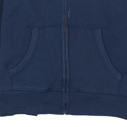 Mens UK Size M Tommy Jeans Blue Full Zip Hoodie