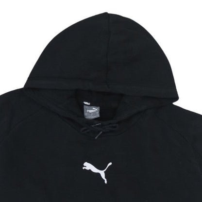Mens UK Size L Puma Black Pullover Hoodie