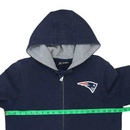 Mens UK Size M New Era Blue Full Zip Hoodie