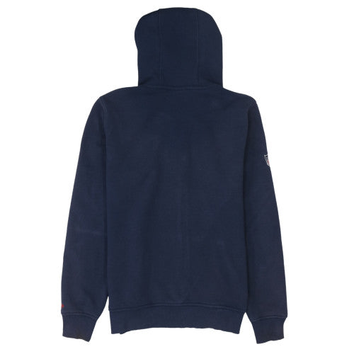 Mens UK Size M New Era Blue Full Zip Hoodie