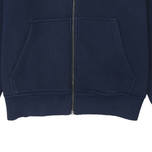 Mens UK Size M New Era Blue Full Zip Hoodie