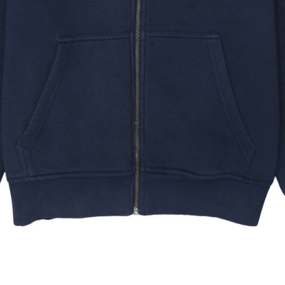 Mens UK Size M New Era Blue Full Zip Hoodie
