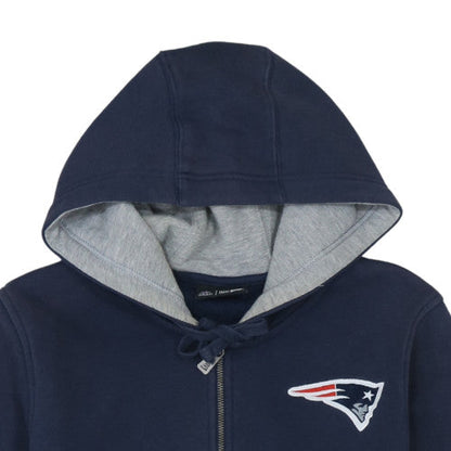 Mens UK Size M New Era Blue Full Zip Hoodie