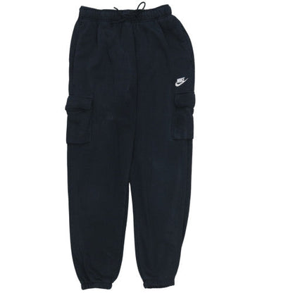 Nike Men's Black Cargo Fleece Jogger Trousers Size S
