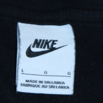 Mens UK Size L Nike Black Pullover Hoodie