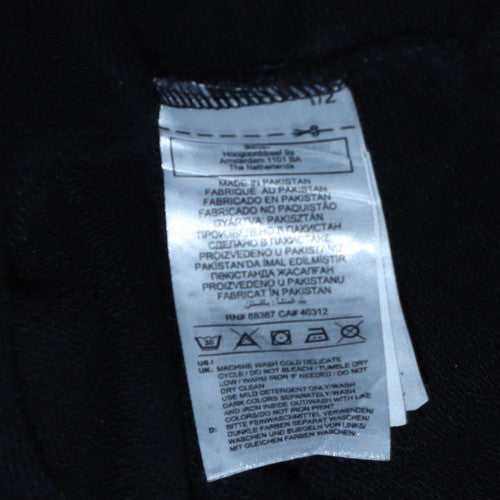 Womens UK Size 8 Adidas Black Pullover Sweatshirt
