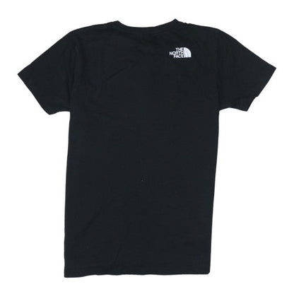 The North Face Boys Black Logo T-Shirt 18 Years Outdoor Casual Top