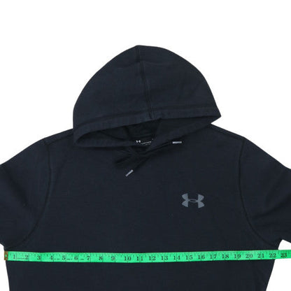 Mens UK Size M Under Armour Black Pullover Hoodie