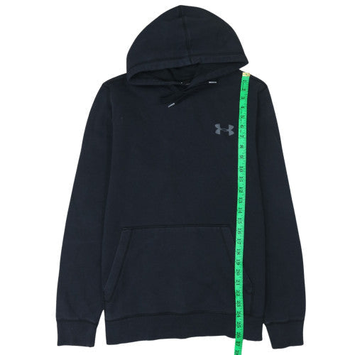 Mens UK Size M Under Armour Black Pullover Hoodie