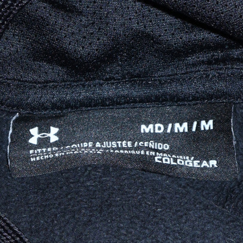 Mens UK Size M Under Armour Black Pullover Hoodie