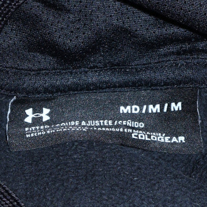 Mens UK Size M Under Armour Black Pullover Hoodie