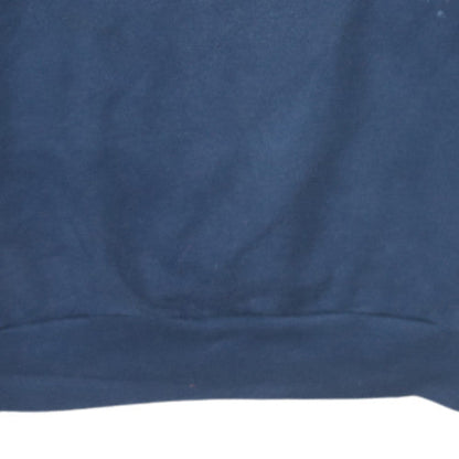 Mens UK Size M adidas Blue Pullover Sweatshirt