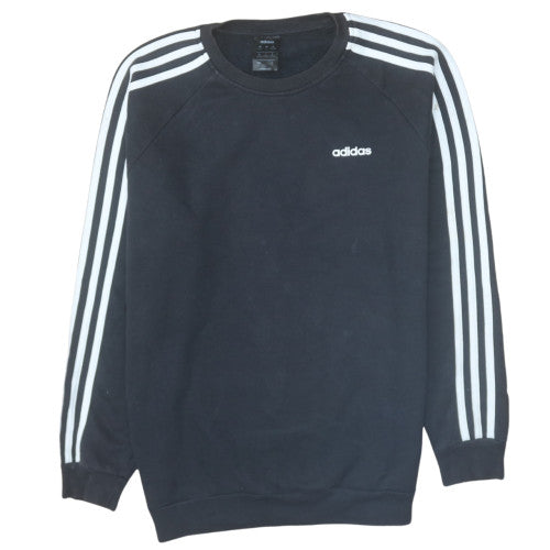 Womens UK Size S adidas Black Pullover Sweatshirt