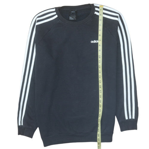 Womens UK Size S adidas Black Pullover Sweatshirt