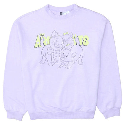 Womens UK Size S H&M Purple Pullover Sweatshirt