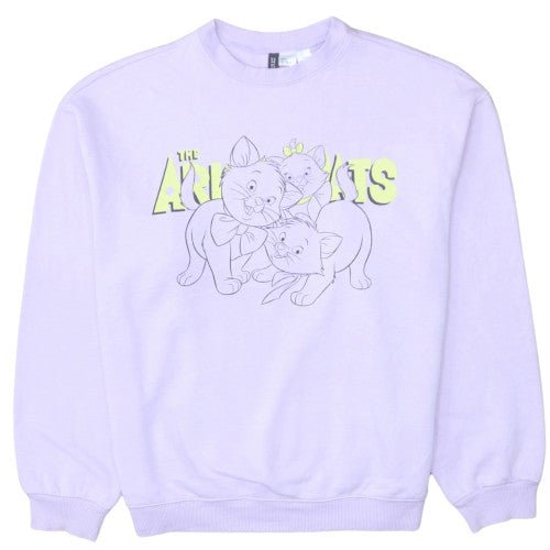 Womens UK Size S H&M Purple Pullover Sweatshirt