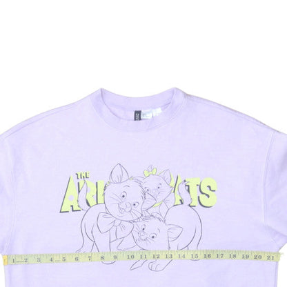 Womens UK Size S H&M Purple Pullover Sweatshirt