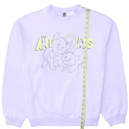 Womens UK Size S H&M Purple Pullover Sweatshirt