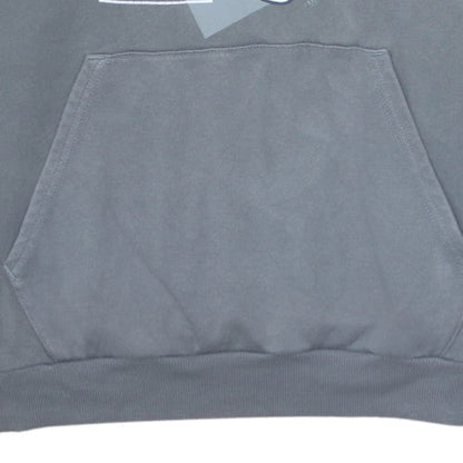 Mens UK Size M Puma Grey Pullover Hoodie
