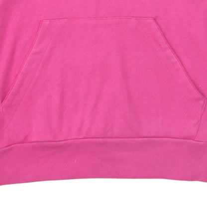 Womens UK Size 14 Lonsdale Pink Pullover Hoodie