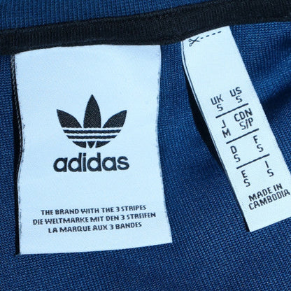 Mens UK Size S Adidas Blue Pullover Sweatshirt