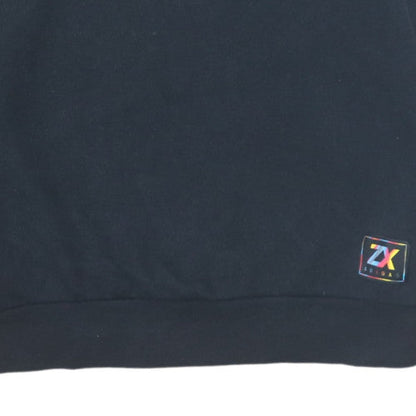 Mens UK Size S Adidas Blue Pullover Sweatshirt