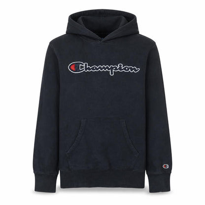 Mens UK Size M Champion Black Pullover Hoodie