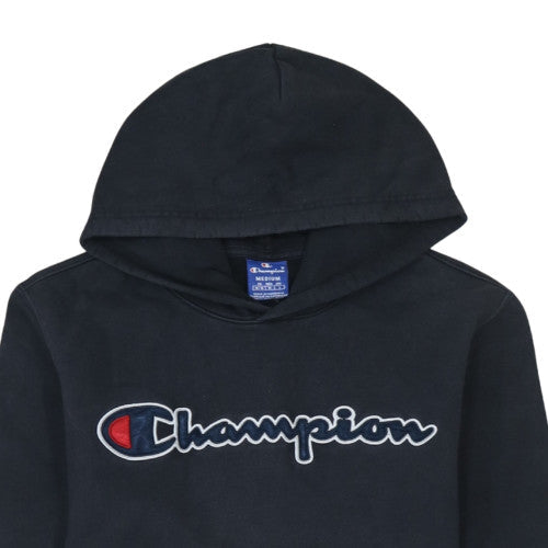 Mens UK Size M Champion Black Pullover Hoodie