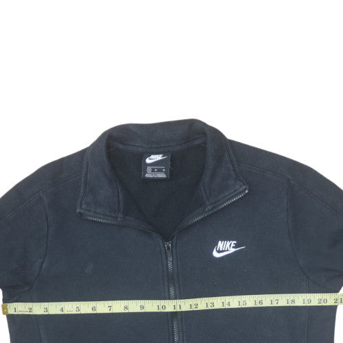 Mens UK Size M Nike Black Full Zip Sweatshirt