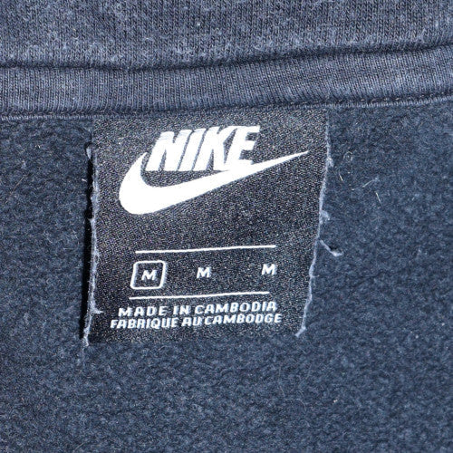Mens UK Size M Nike Black Full Zip Sweatshirt