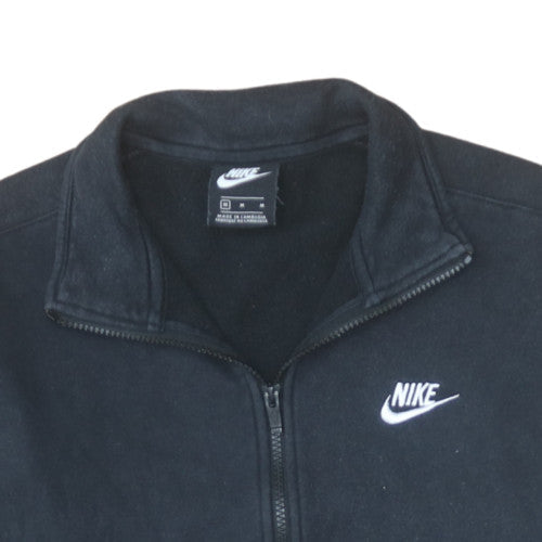 Mens UK Size M Nike Black Full Zip Sweatshirt