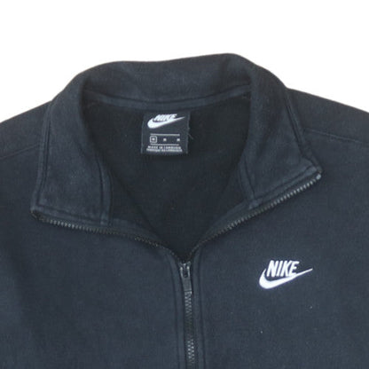 Mens UK Size M Nike Black Full Zip Sweatshirt