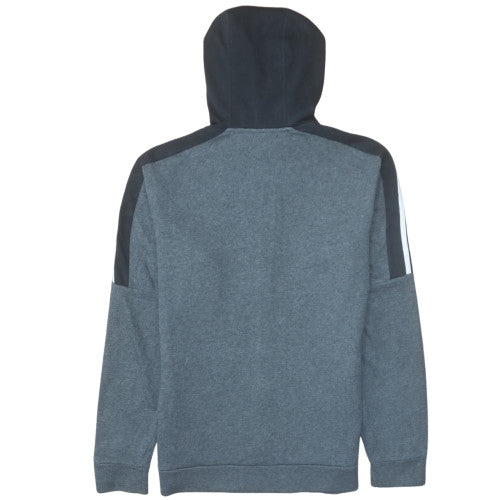 Mens UK Size S Adidas Grey Full Zip Hoodie