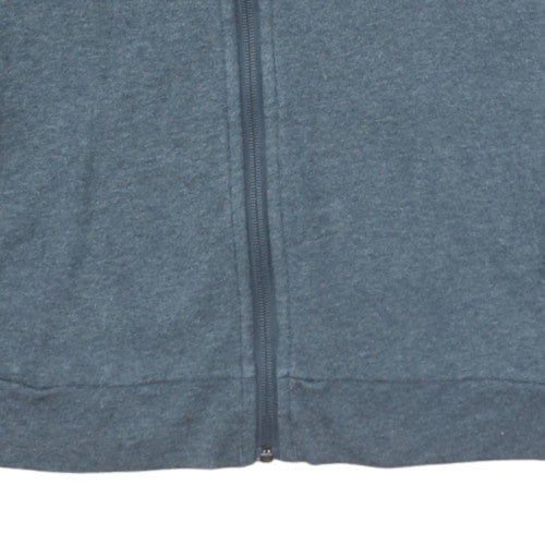 Mens UK Size S Adidas Grey Full Zip Hoodie