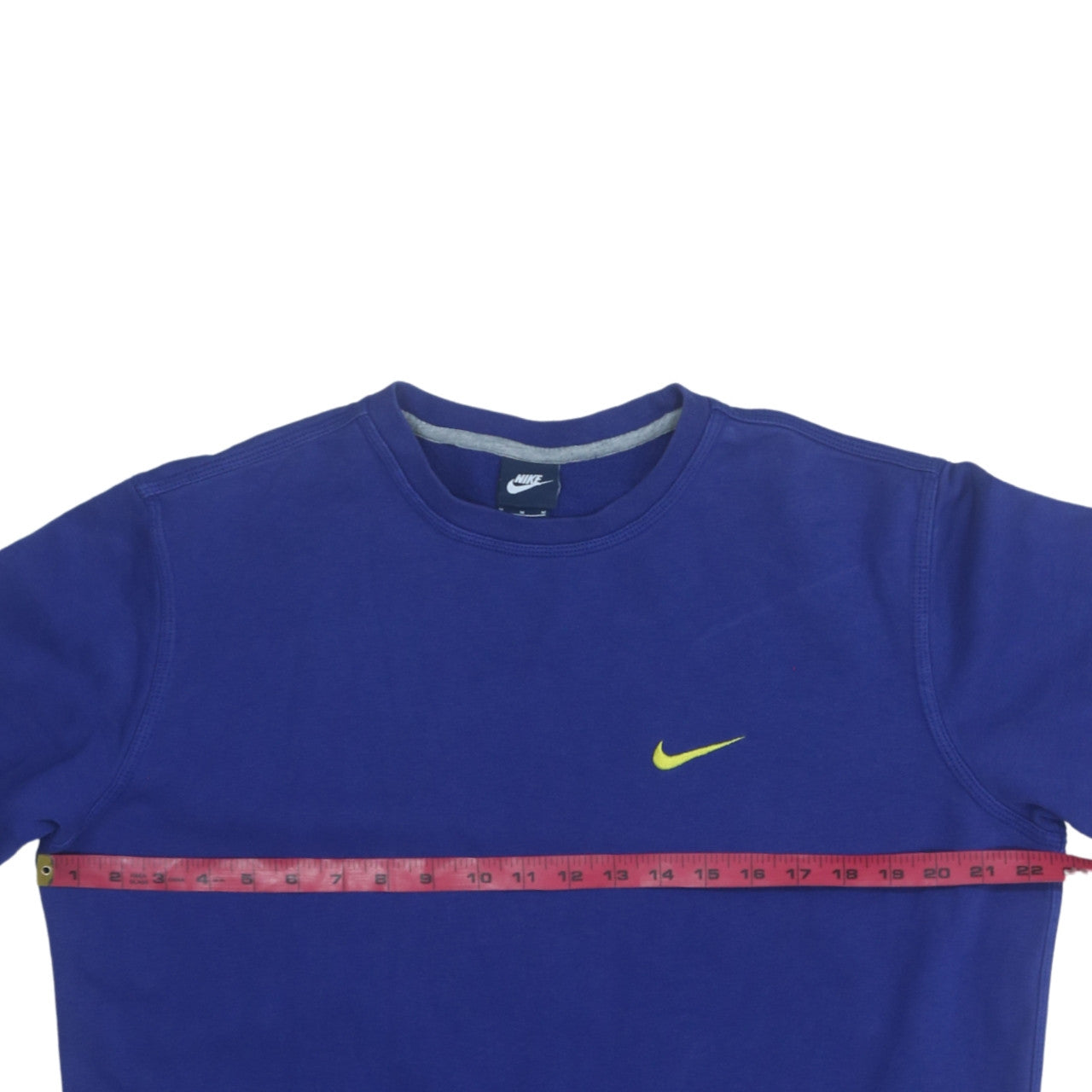 Mens UK Size M Nike Blue Pullover Sweatshirt