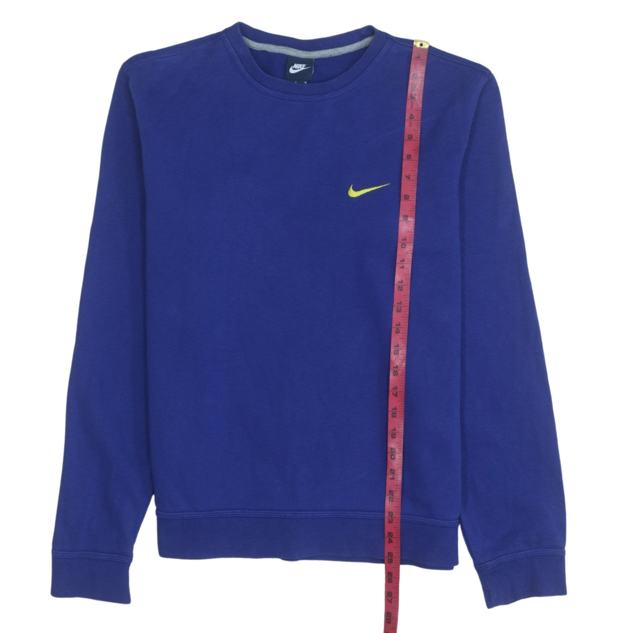 Mens UK Size M Nike Blue Pullover Sweatshirt