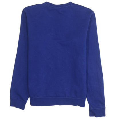 Mens UK Size M Nike Blue Pullover Sweatshirt