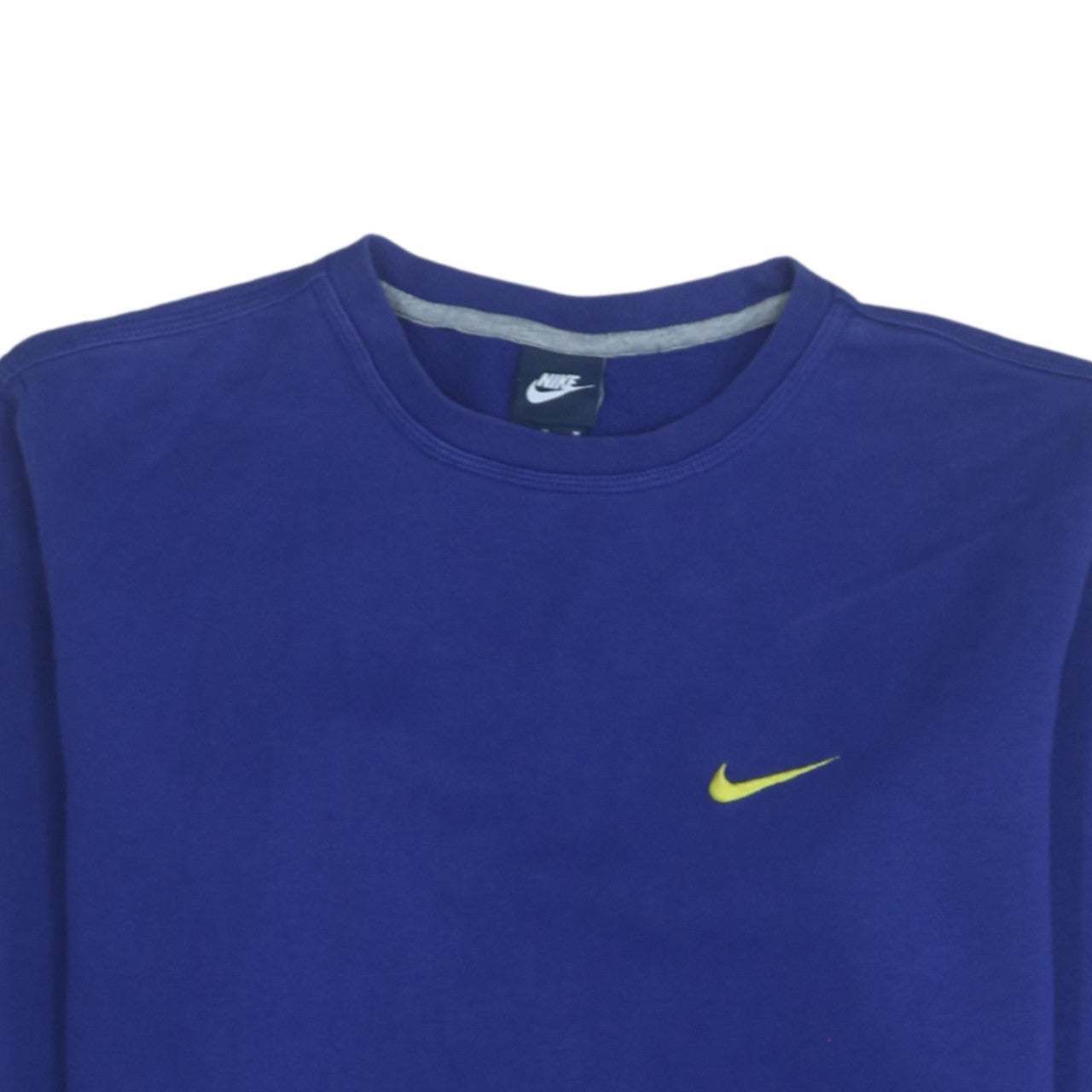Mens UK Size M Nike Blue Pullover Sweatshirt