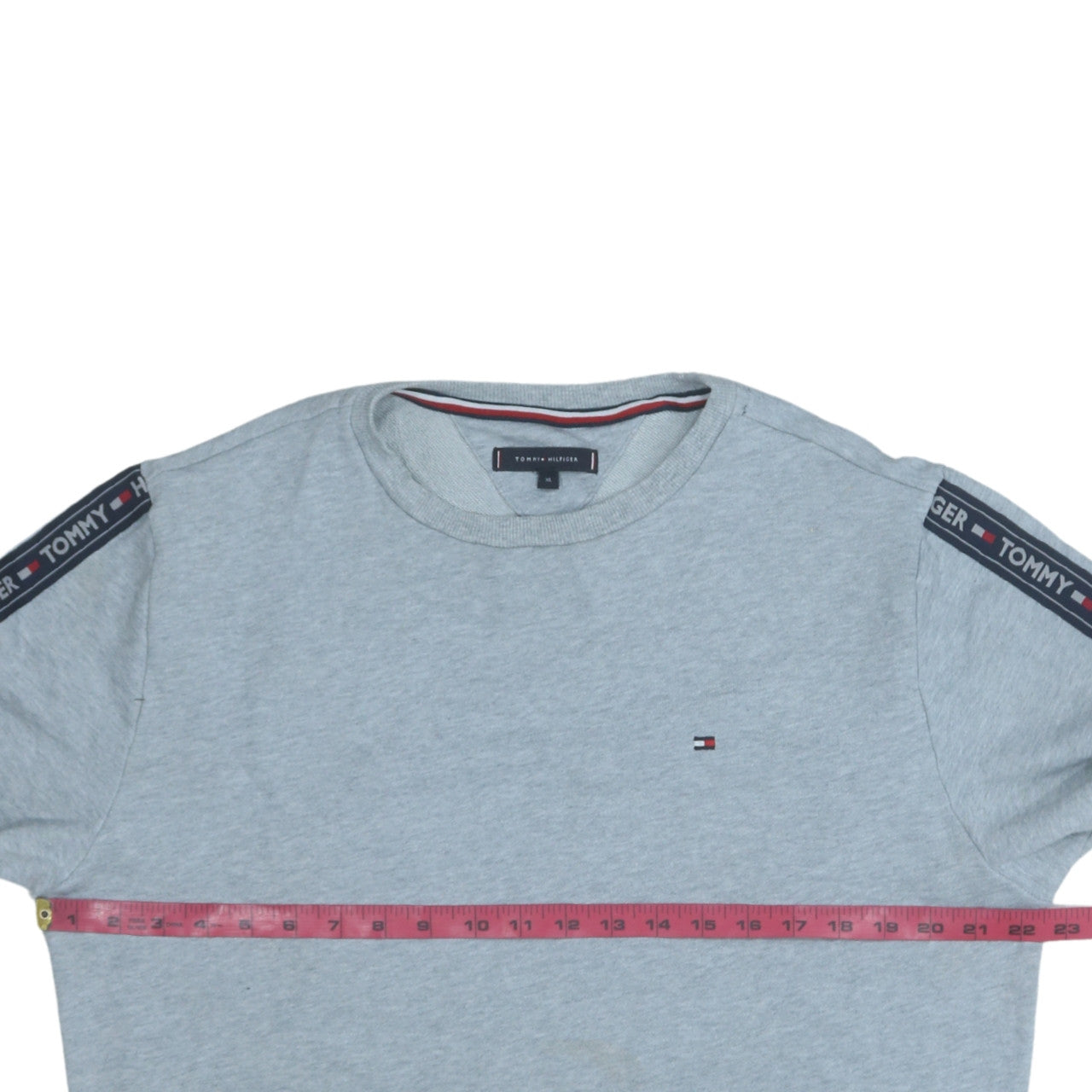 Mens UK Size XL Tommy Hilfiger Grey Pullover Sweatshirt