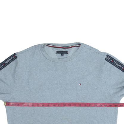 Mens UK Size XL Tommy Hilfiger Grey Pullover Sweatshirt