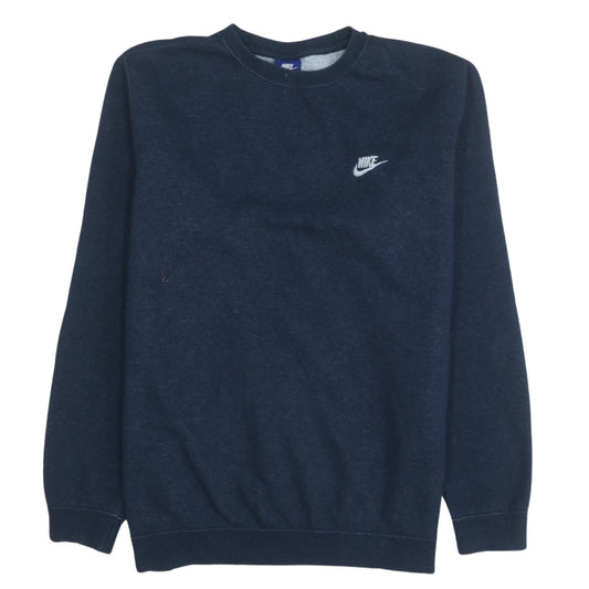 Mens UK Size L Nike Blue Pullover Sweatshirt