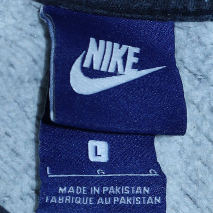 Mens UK Size L Nike Blue Pullover Sweatshirt