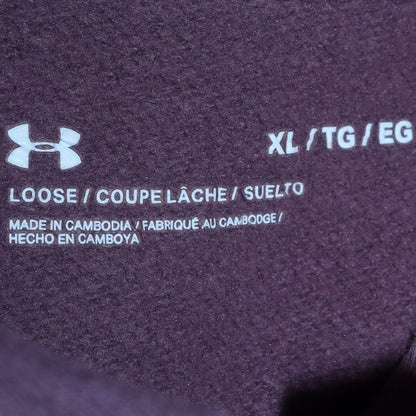 Womens UK Size XL Under Armour Purple Pullover Hoodie