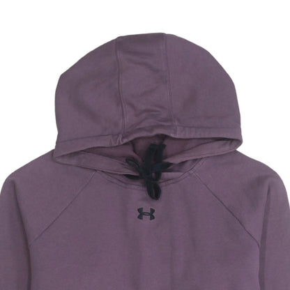 Womens UK Size XL Under Armour Purple Pullover Hoodie