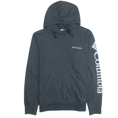 Mens UK Size M Columbia Grey Pullover Hoodie