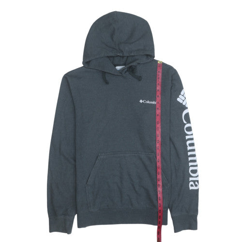 Mens UK Size M Columbia Grey Pullover Hoodie