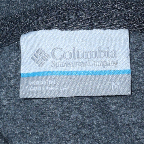 Mens UK Size M Columbia Grey Pullover Hoodie
