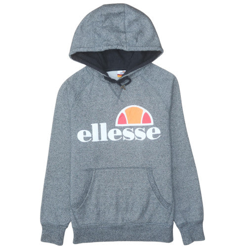Mens UK Size S Ellesse Grey Pullover Hoodie