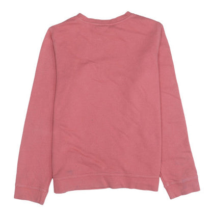 Nike Girls Pink Crew Neck Pullover Sweatshirt XL 158-170cm Cotton Blend